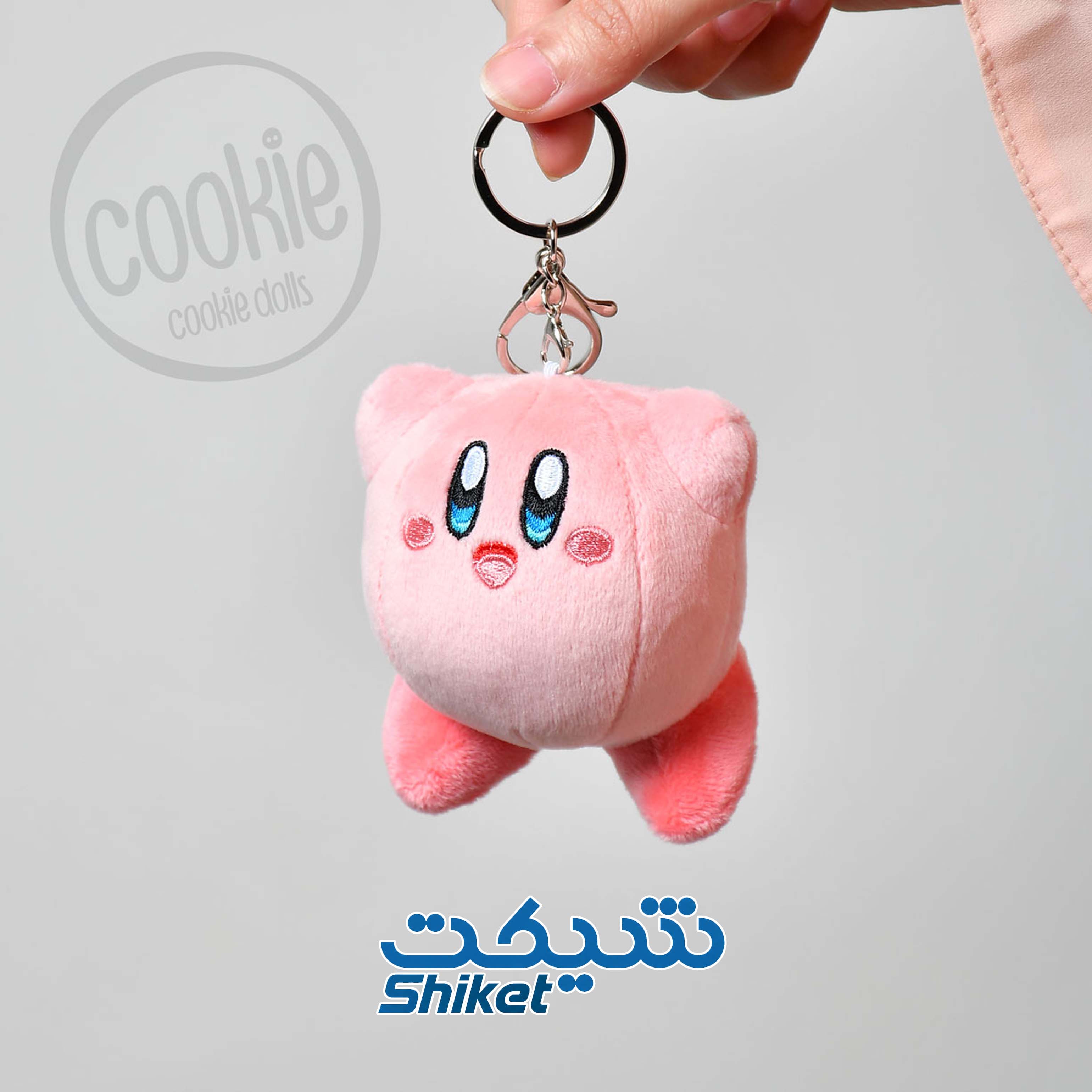 عروسک آویز کربی با طرح شخصیت Kirby