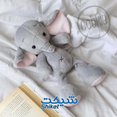 عروسک فیل کودکانه کوکی مناسب هدیه و دکور اتاق