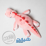 عروسک دایناسور گلبهی قرمز