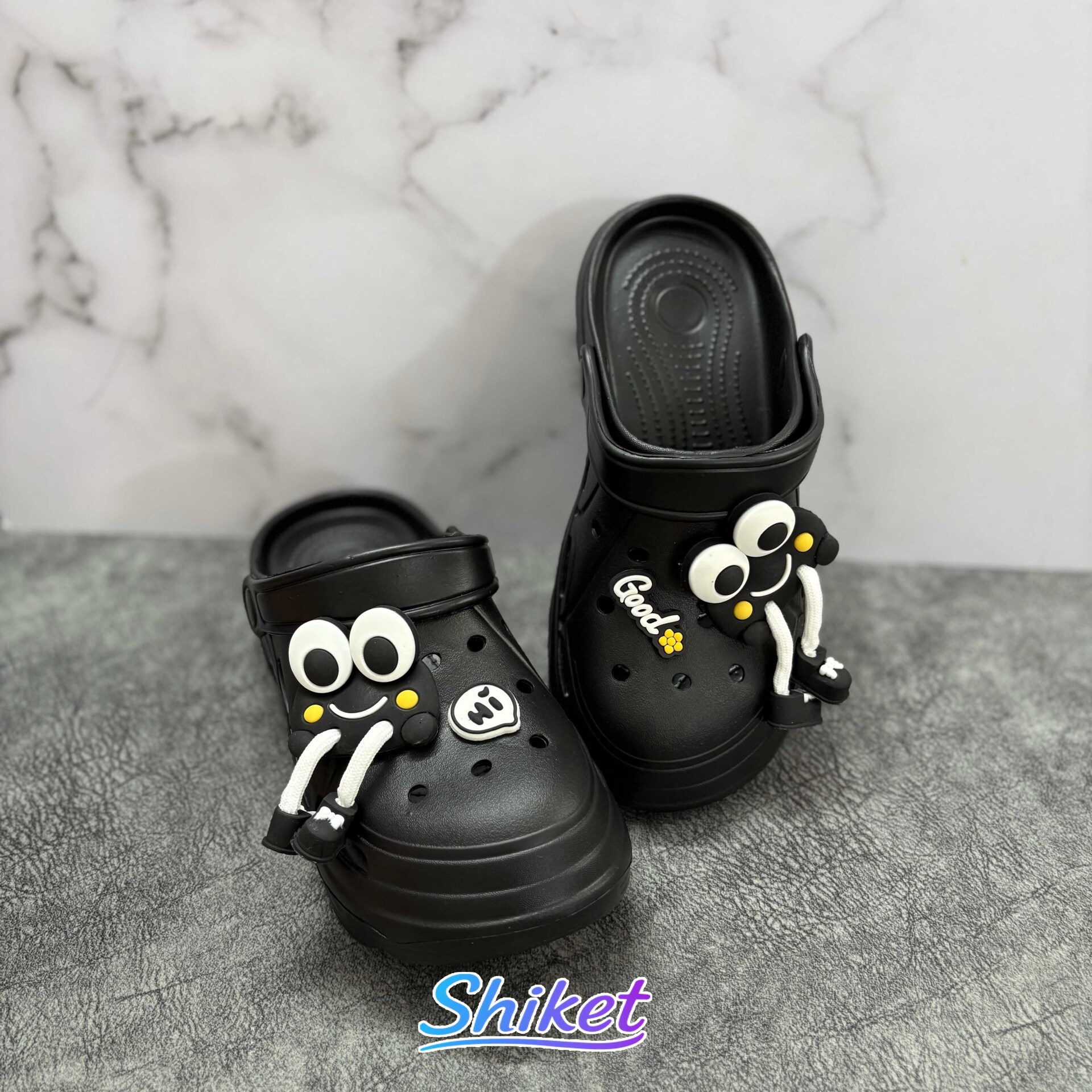  کراکس زنانه عروسکی مدل Good Face (رنگ مشکی) 