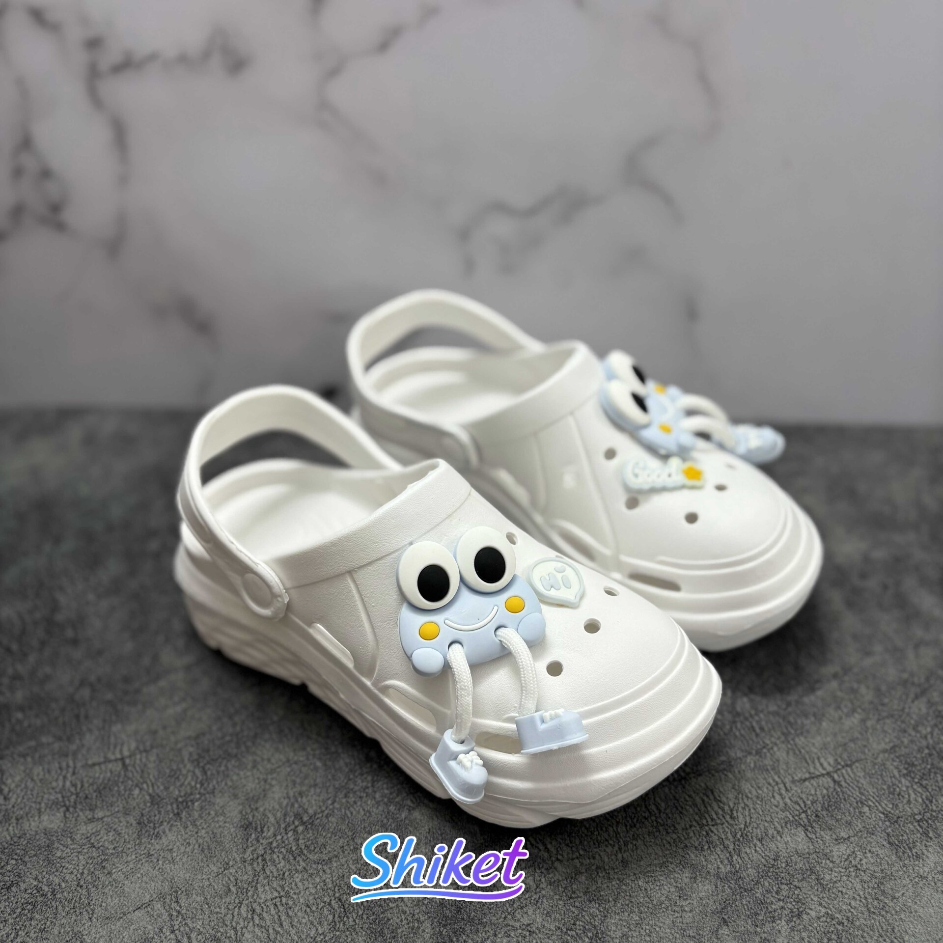  کراکس زنانه عروسکی مدل Good Face (رنگ سفید) 