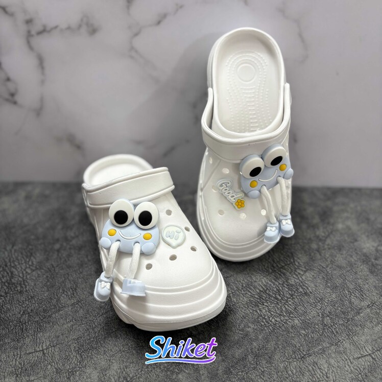 کراکس زنانه عروسکی مدل Good Face (رنگ سفید)