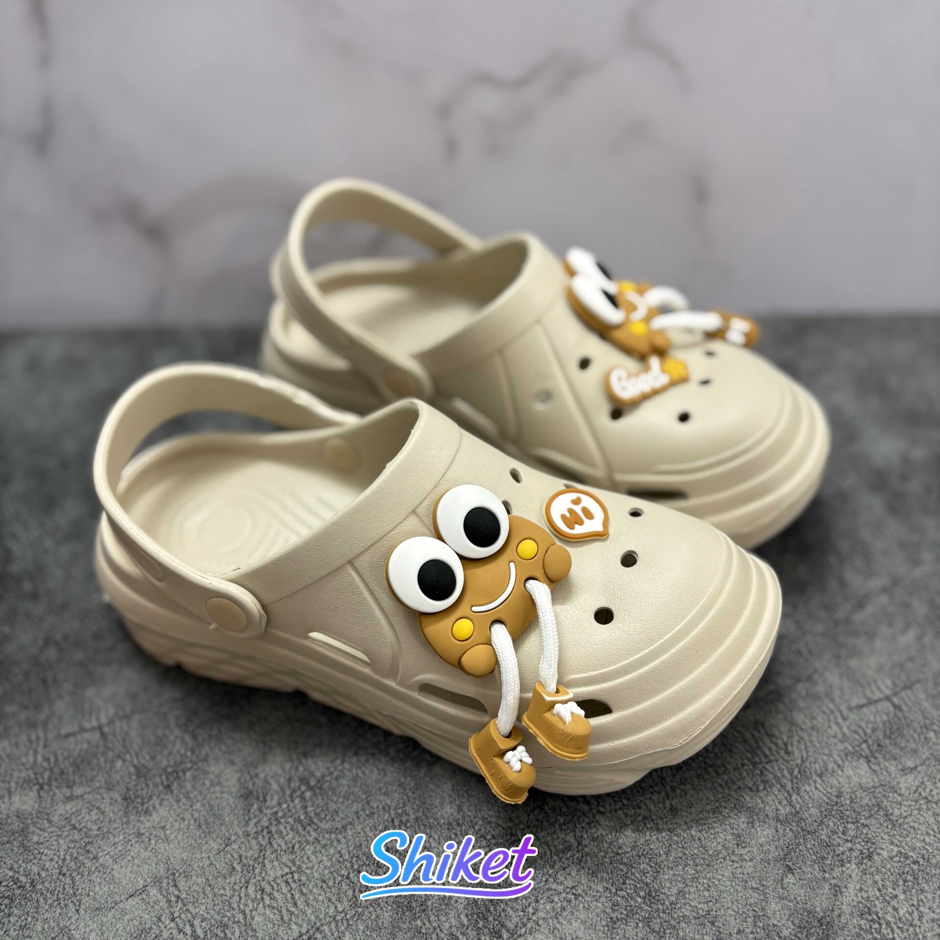  کراکس زنانه عروسکی مدل Good Face (رنگ نسکافه ای) 