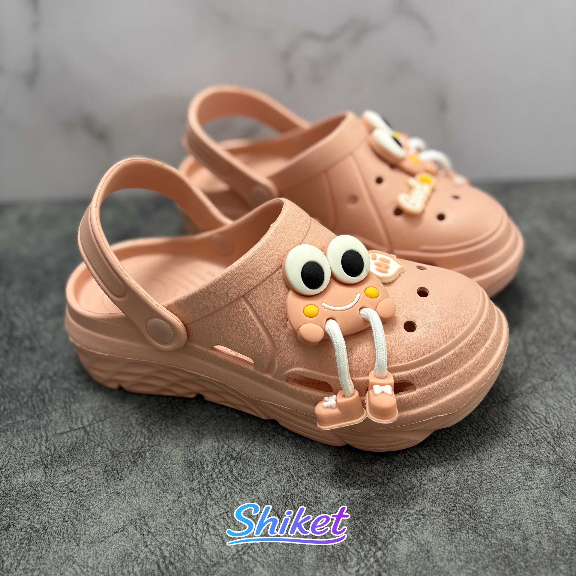  کراکس زنانه عروسکی مدل Good Face (رنگ کالباسی) 